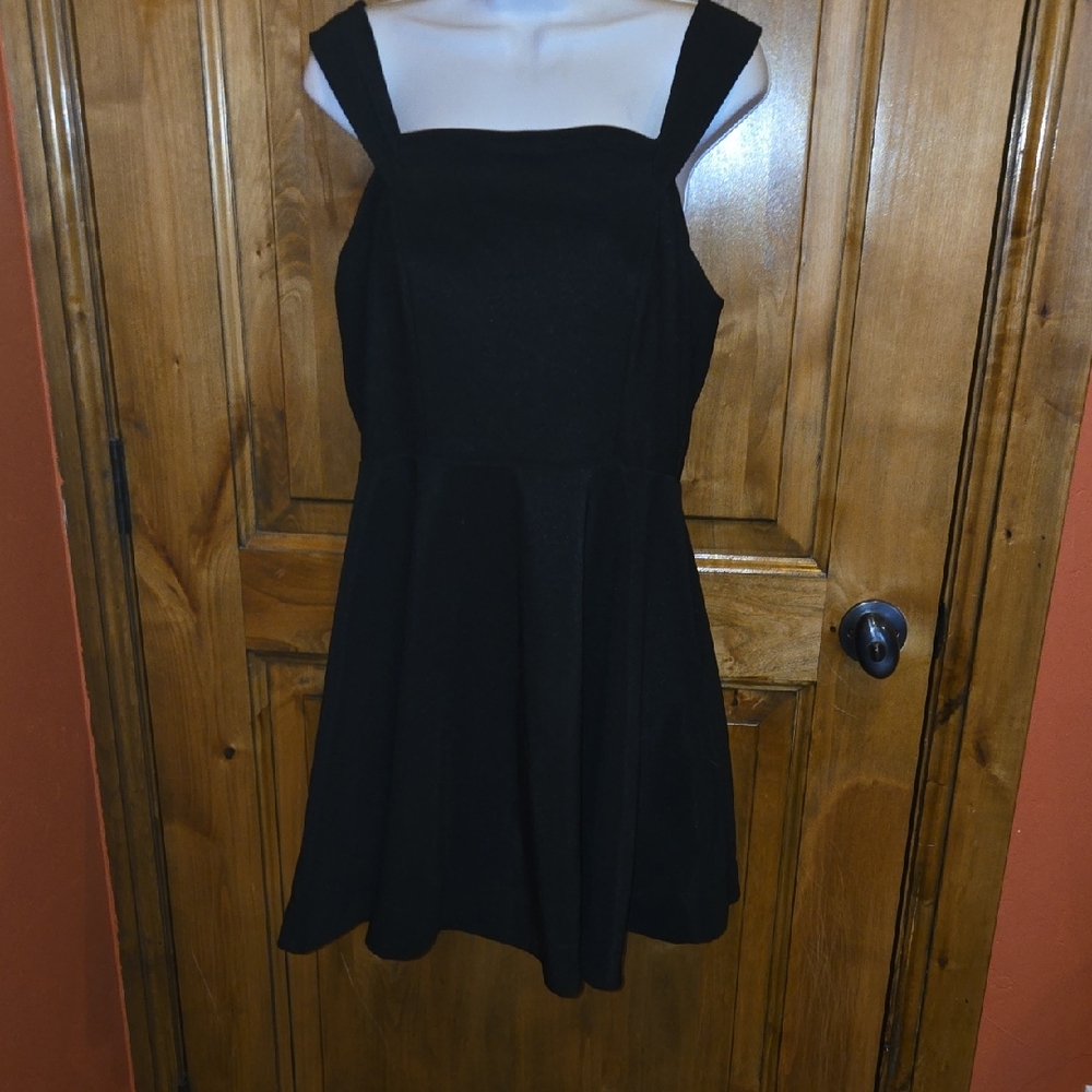 Crystal Doll Black Mini Dress